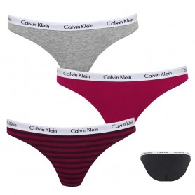 Calvin Klein kalhotky QD3588E 3 pack KRB