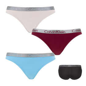 Calvin Klein kalhotky QD3589E 3 pack RJV