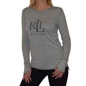 Ralph Lauren dámské triko ILN21745 šedé