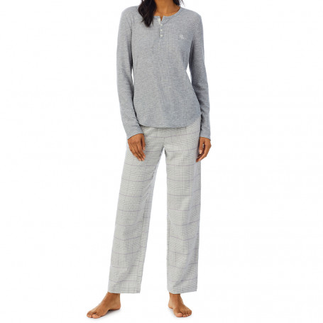 Ralph Lauren dámské pyžamo ILN72195 šedé